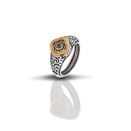 Ring with Swarovski Crystal D296