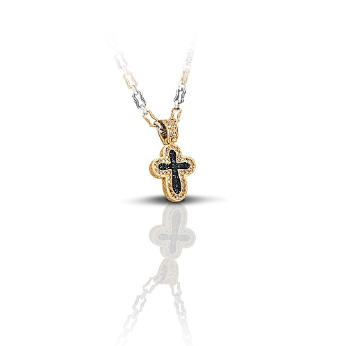 Cross with Zircon Stones C248