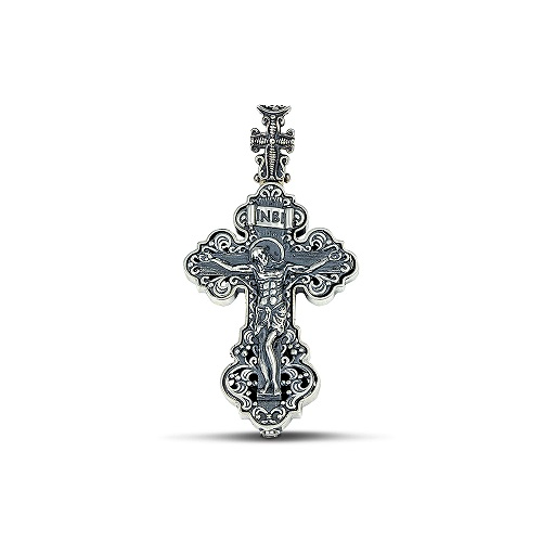 Sterling Silver Locket Cross C189