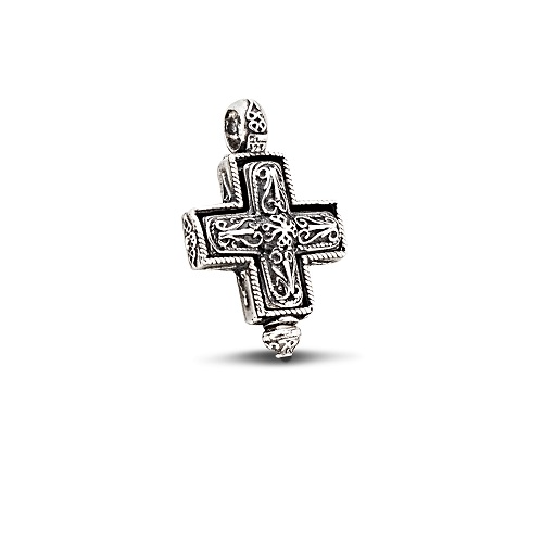 Sterling Silver Locket Cross C197