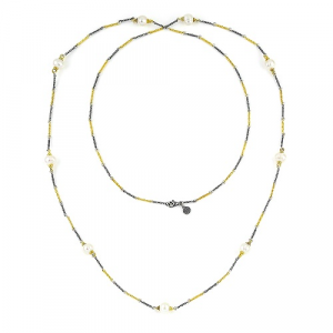 Long Necklace With Pearls K120-2A