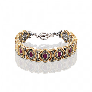 Bracelet with Precious Stones B338