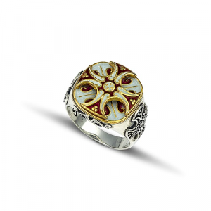 Ring with Enamel D233