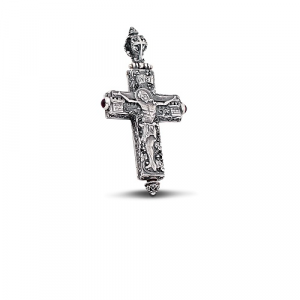 Sterling Silver Locket Cross C167