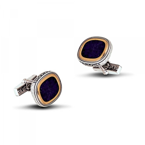 Cufflinks with Lapis Lazuli MA78