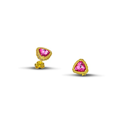Post Earrings with Swarovski Crystals S104-2